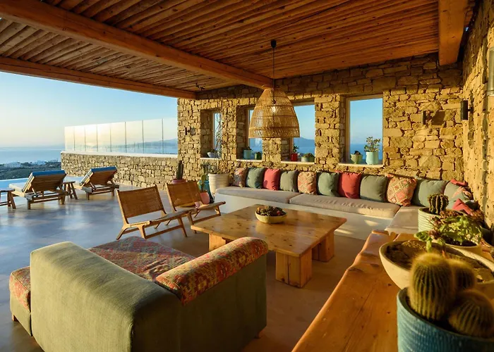 Joy - Sunset Sea View Willa Fanari (Mykonos)