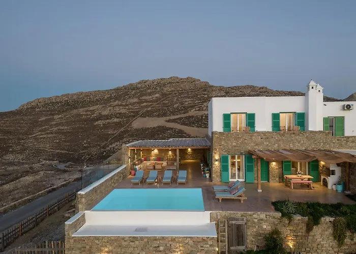 Joy - Sunset Sea View Willa Fanari (Mykonos)